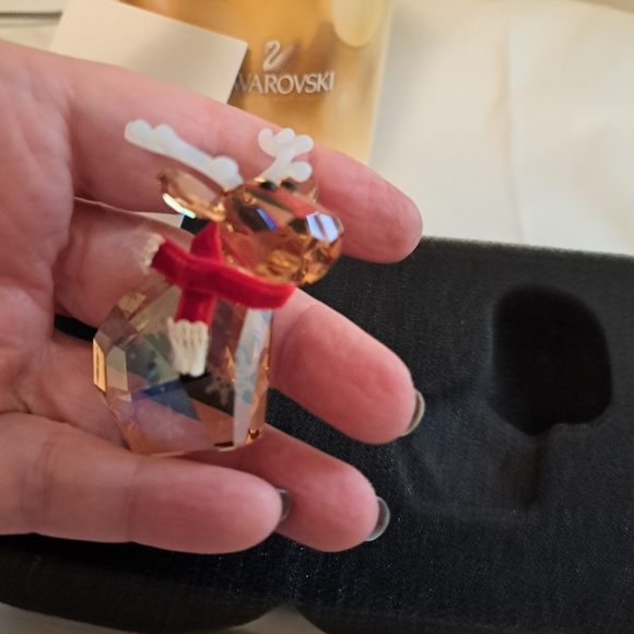 RARE Mint Swarovski 2014 Lovlots reindeer MO 5059025 w box and COA - Picture 4 of 6
